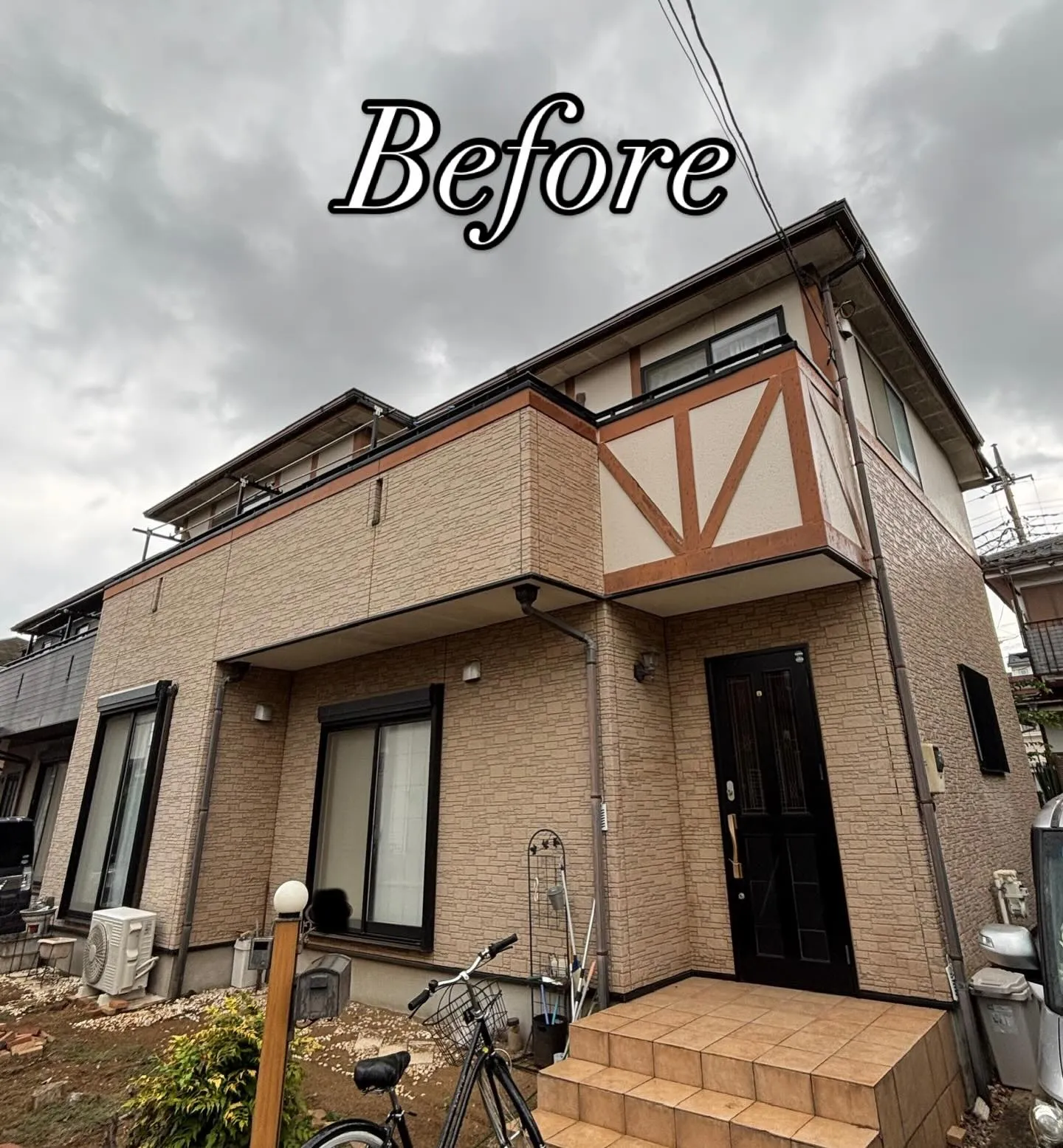 🏠施工事例🏠外壁塗装(無機)、屋根カバー(スーパーガルテクト...