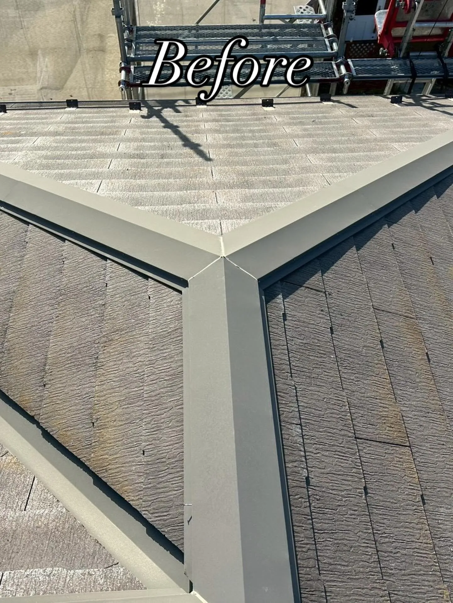 🏠施工事例🏠屋根カバー工事(スーパーガルテクト)