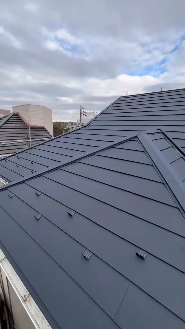 🏠IG工業スーパーガルテクト施工事例🏠Sシェイドブルー